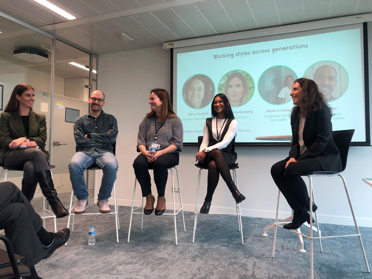 SignifyEspana's tweet image. En el marco del #DíaInternacionalDeLaMujer, hemos abierto las puertas de nuestra oficina de #Madrid al talento joven para conversar sobre diversidad, equidad e inclusión, valores que están en el corazón de nuestra estrategia y a través de los que impulsamos nuestras acciones.