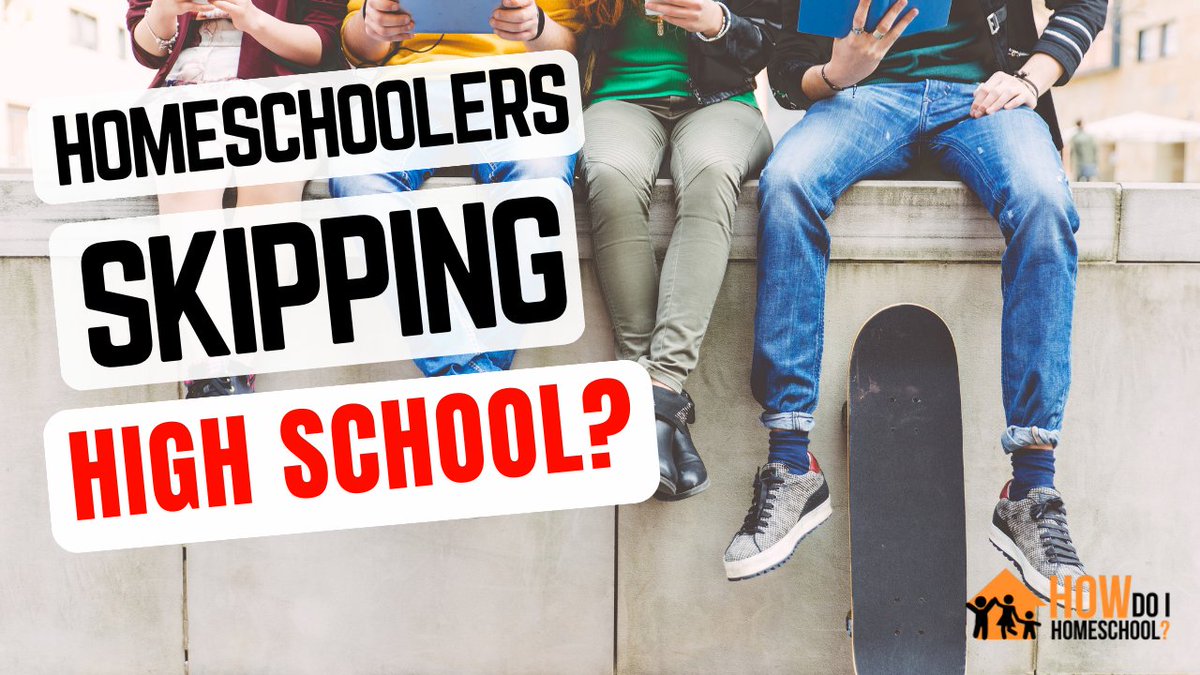 WAIT! CAN YOU REALLY DO THAT? Breaking the Mold: Can Homeschoolers Skip High School???? 😳 Find out here. #homeschoolhighschool #homeschoolcollege #homeschooluniversity rfr.bz/t5kr7c4