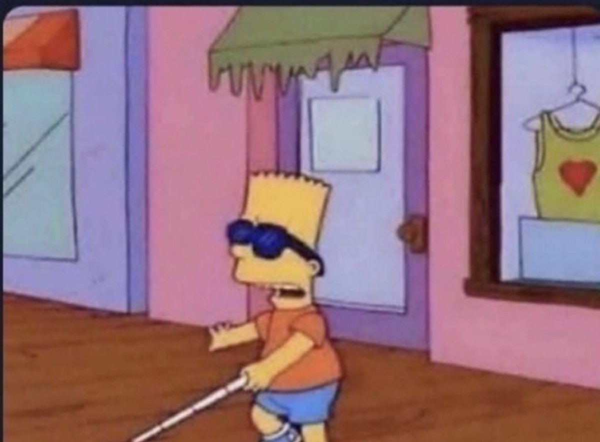 me ignoring all the hints until they say it with their chest.