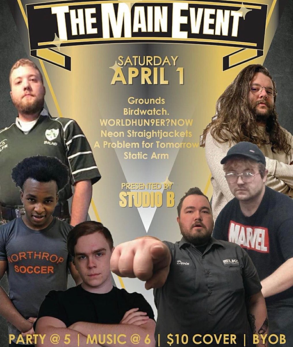 My band has a house show set. 
Plz come through. 
Dm for address