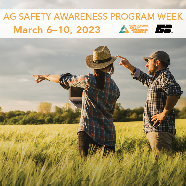 FarmMedicine's tweet photo. HICAHS: "RT @UMASHcenter: Before &amp; during a task, stop, think &amp; act. Ask yourself, what could go wrong? Am I physically &amp; mentally ready? Follow proper procedures! Stop Think &amp; Act helps you put safety first on and off the farm. #ASAP23 #LeadtheWayin… https://t.co/7SuguLKA5d"