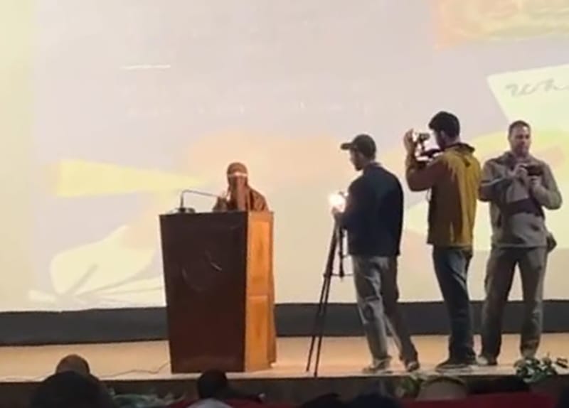 awazebaramulla's tweet photo. On the Occasion of #InternationalWomensDay 𝗪𝗮𝗷𝗼𝗼𝗱 𝗲 𝗭𝗮𝗮𝗻 was celebrated at Thimaiyya Hall under the aegis of Dagger Gunners.
Event was attended by more then 250 people along with dignitaries of Indian Army and Civil Adm. 
#kashmir #WomensDay #WomenPower #WomensDay2023 https://t.co/3KbONteArb