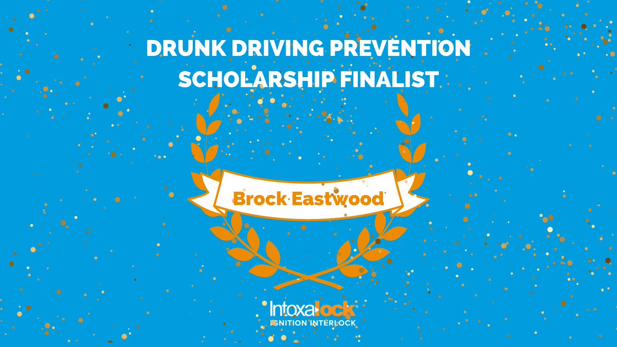 Intoxalock's tweet image. Congratulations to our third-place finalist, Brock Eastwood from Utah Valley University! Your video was a powerful reminder of what alcohol does to the body and the consequences of #drunkdriving. #scholarship 

Watch here: ow.ly/L8Hs50N15nZ