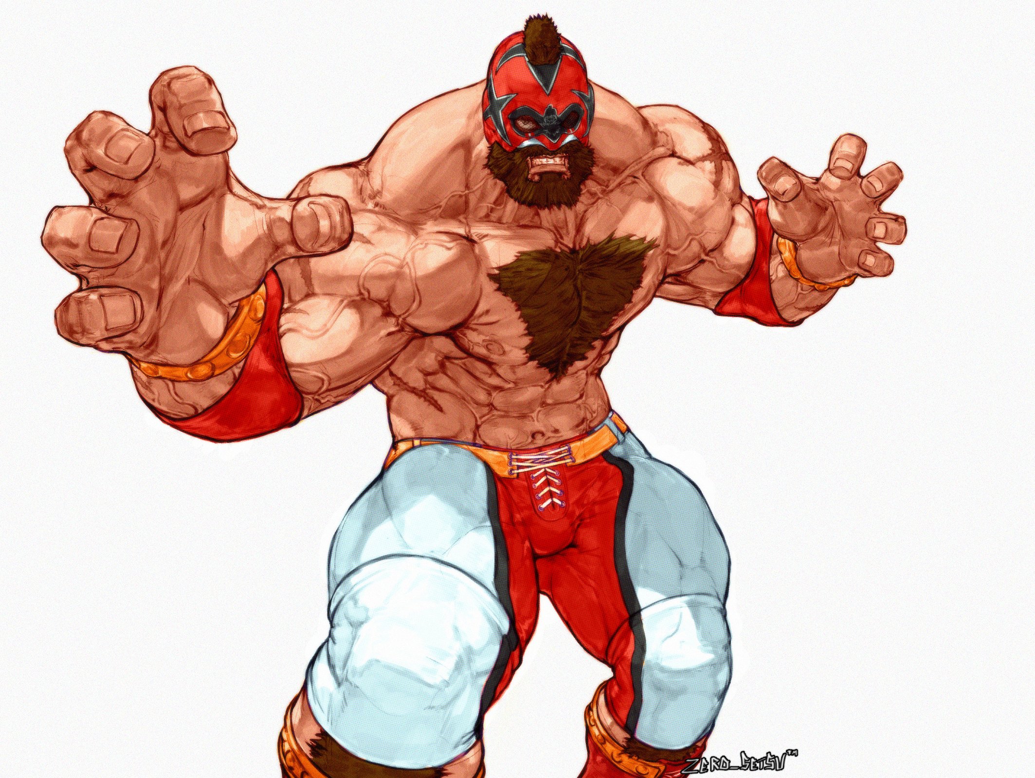 Setsu™ on X: i like Zangief's new design #sf6