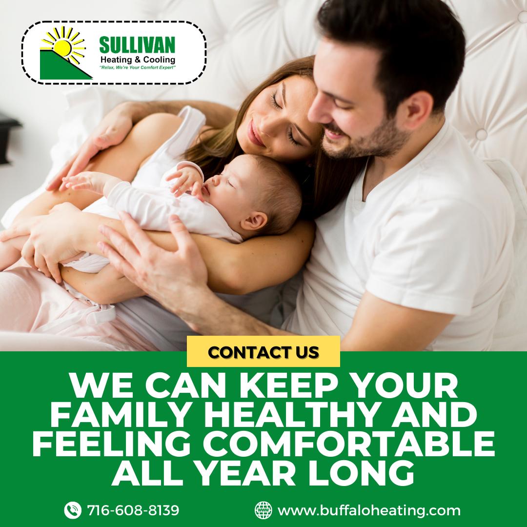 🌡️❄️💪 We're more than just an HVAC company—we're dedicated to keeping your family healthy and feeling comfortable all year long.

Whether it's routine maintenance or emergency repairs, you can count on us for a reliable service that you can trust. 🏡👨‍👩‍👧‍👦