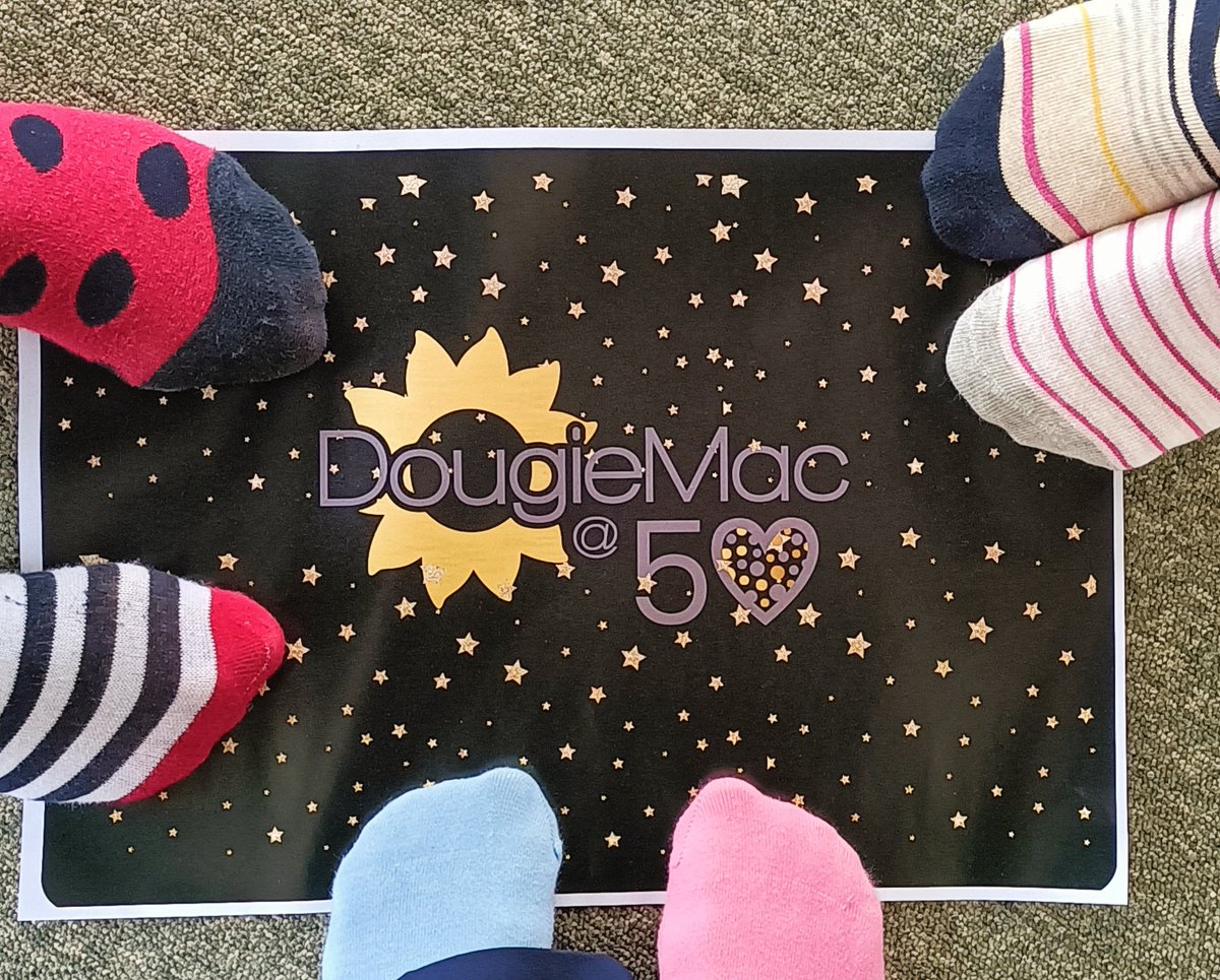 MissGem_Pointon's tweet photo. It's Odd socks day TODAY at #dougiemac… 

To raise awareness of #lymphoedema we are encouraging all of our staff to wear odd socks today. 
#Lymphoedemaawarenessweek https://t.co/glRvQAybWt