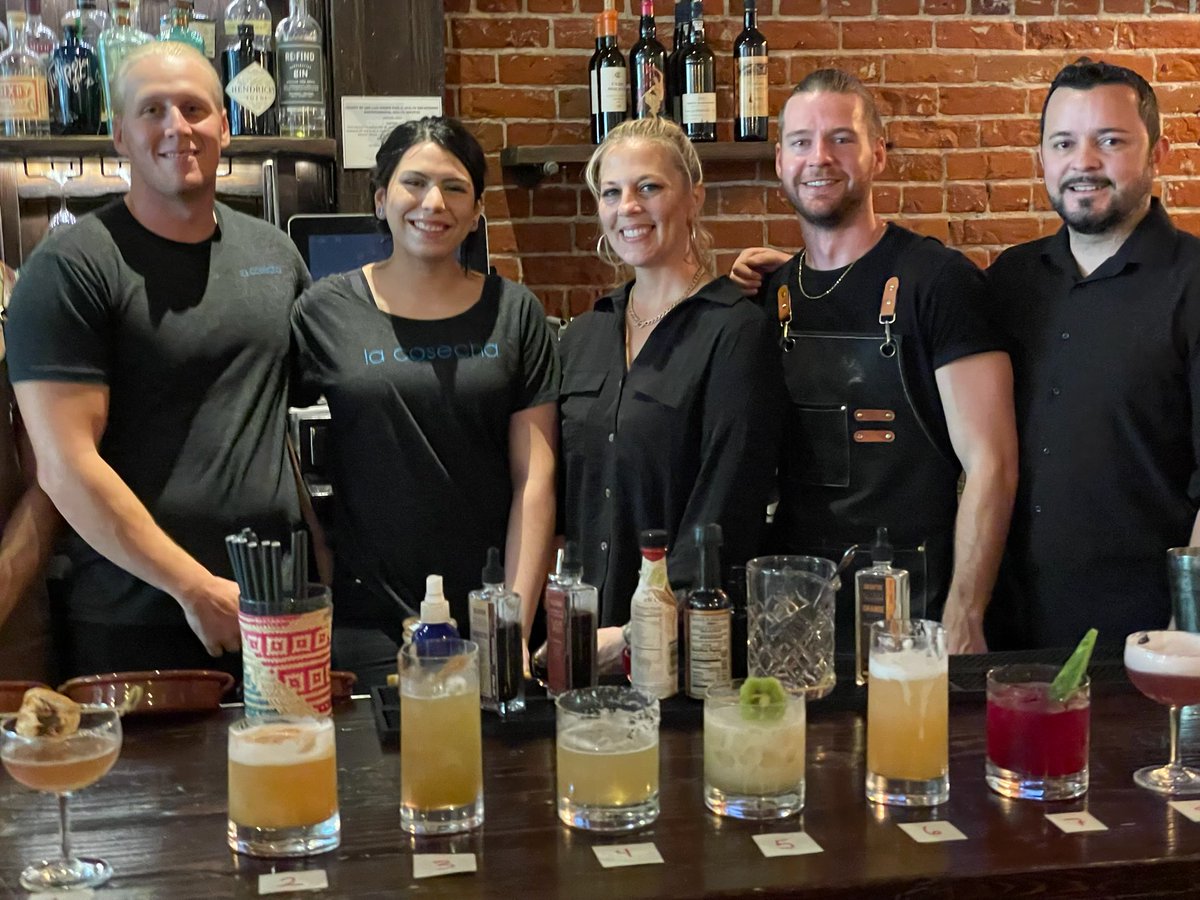 Have you met our amazingly, creative bar staff? They're the reason we're known for our cocktail menu! 

Come by to meet the team and try one of their signature cocktail creations at #LaCosechaPaso.🍹🍸🥃