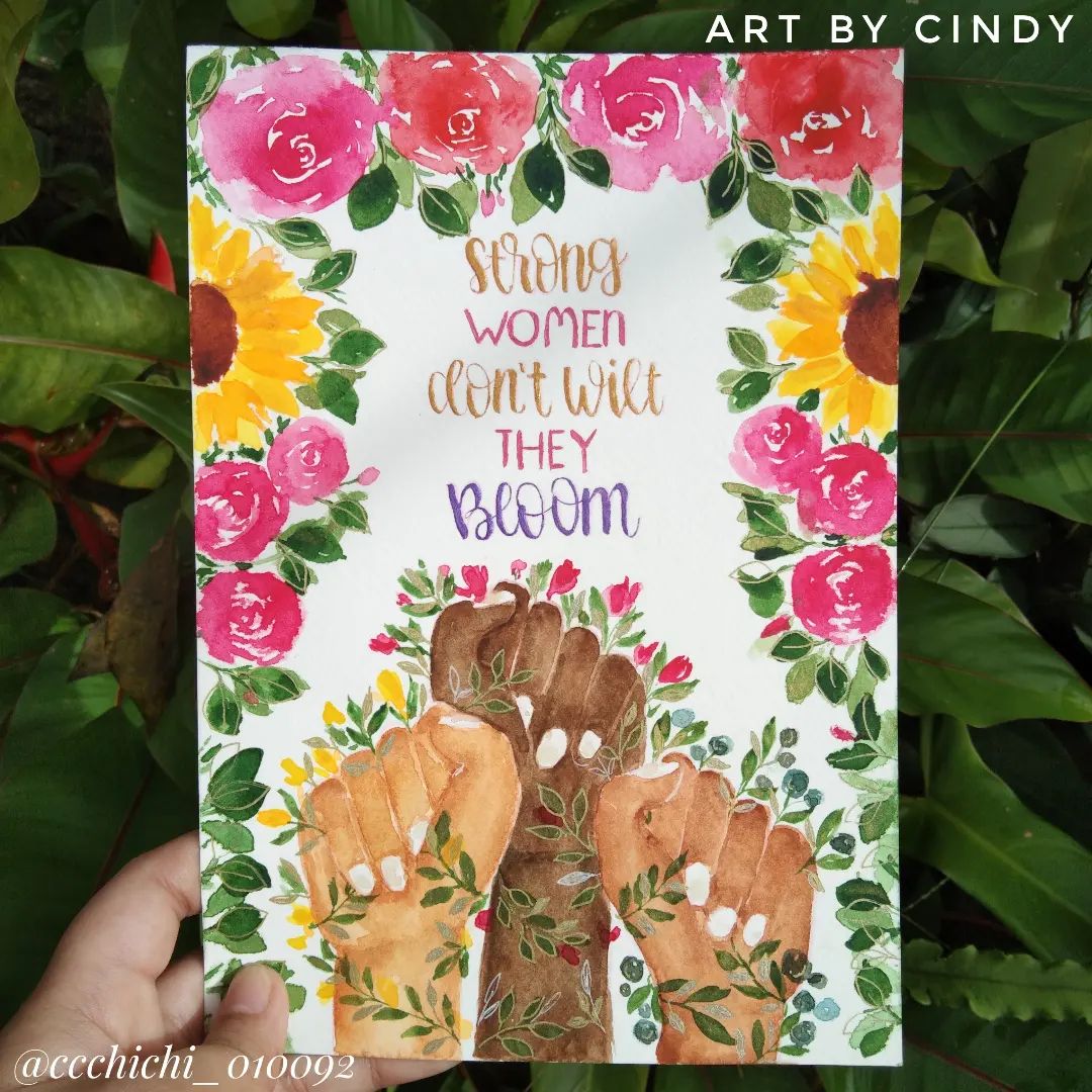 SangriaPens's tweet photo. Sharing this amazing artwork and supporting all the strong women out there 😍
Happy Women's Day!
.
.
#paintingoftheday #artworks #watercolorpainting #calligraphy #artwork #artworkoftheday #sangriapens #womensday https://t.co/L9KKTEx9JD