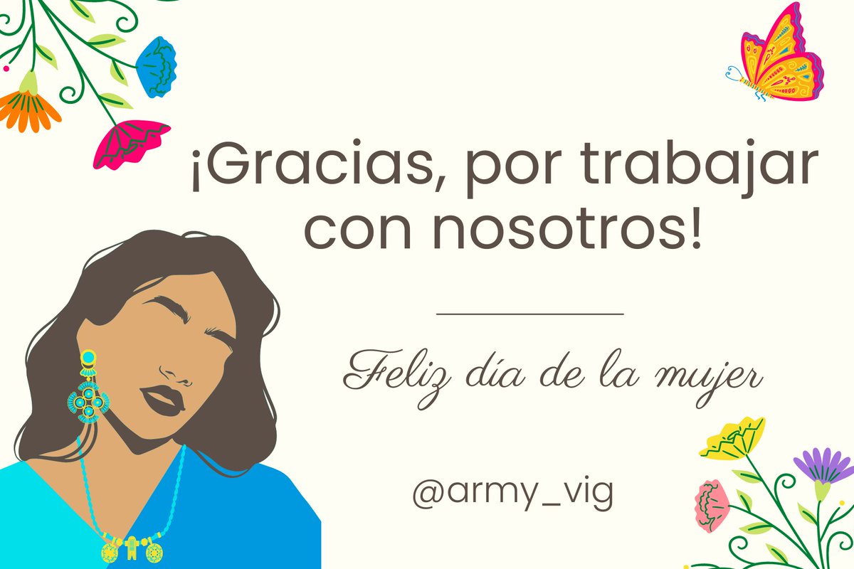 army_vig's tweet image. #FelizDiaDeLaMujer Somos proveedores de personal humanos y recursos tecnológicos para proteger tu negocio u residencia. #seguridadyvigilancia