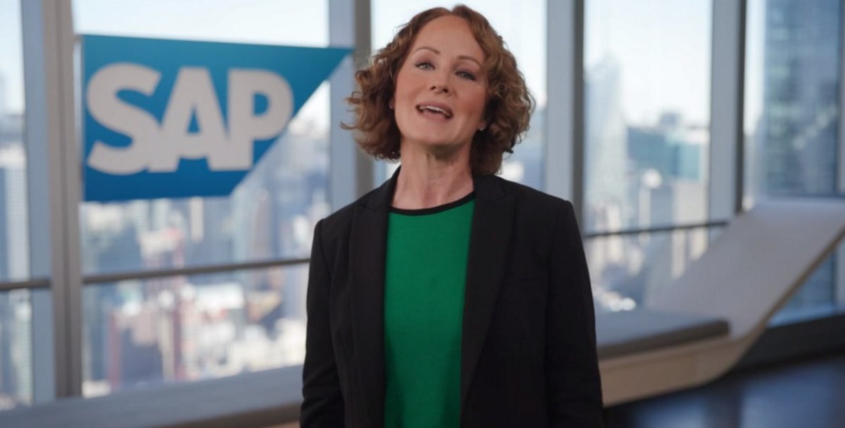 DHenschen's tweet image. And @SAP #DataUnleashed event is underway, with Julia White talking all about #data, #data, #data.  She's announcing new partnerships and new "business data fabric architecture"