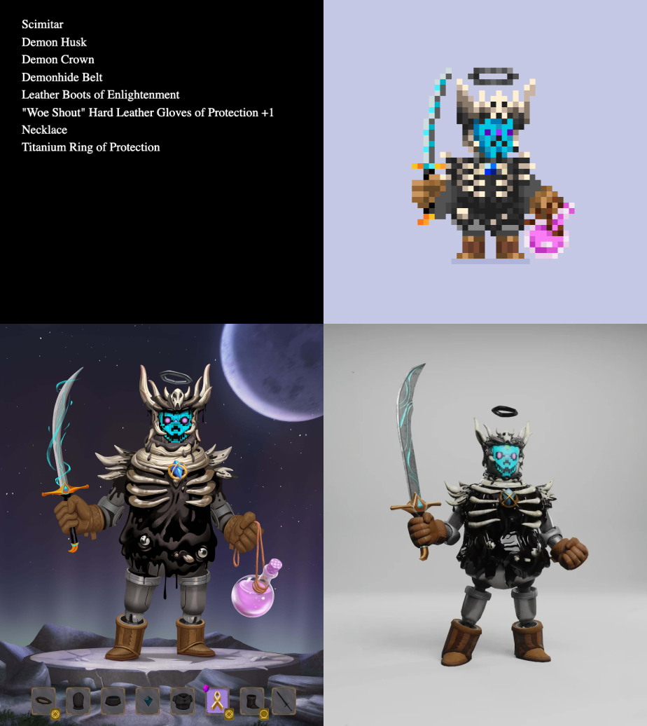 hyperloot_'s tweet photo. HyperLoot with different variants ⛓️

Yes, HyperLoot Pixel is coming.

—

HyperLoot #9452
owned by @flashrekt ⛓️💀 https://t.co/TNk6NPS0wi