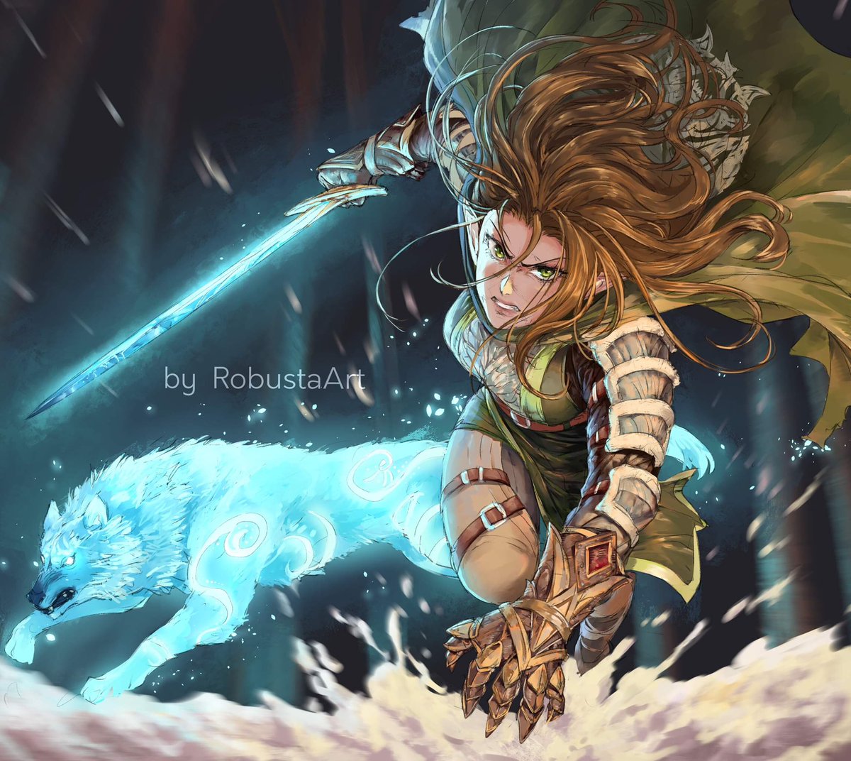 #HappyInternationalWomansDay with my badass female warriors! 

#dnd #characterart