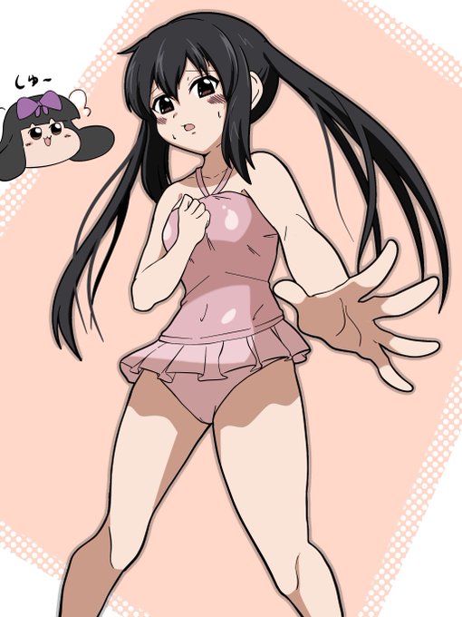 水着アズサってトレンドにあったから・・・ 