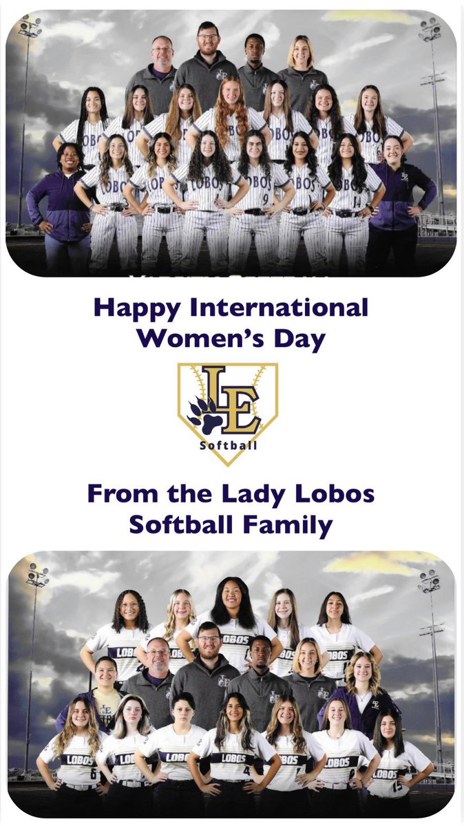 lelobosoftball's tweet image. Happy International Women’s day from your Lobo softball teams! 🥎🐺🥎 #LoboProud. #famiLE 

“A strong woman knows she has strength enough for the journey, but a woman of strength knows it is in the journey where she will become strong.”