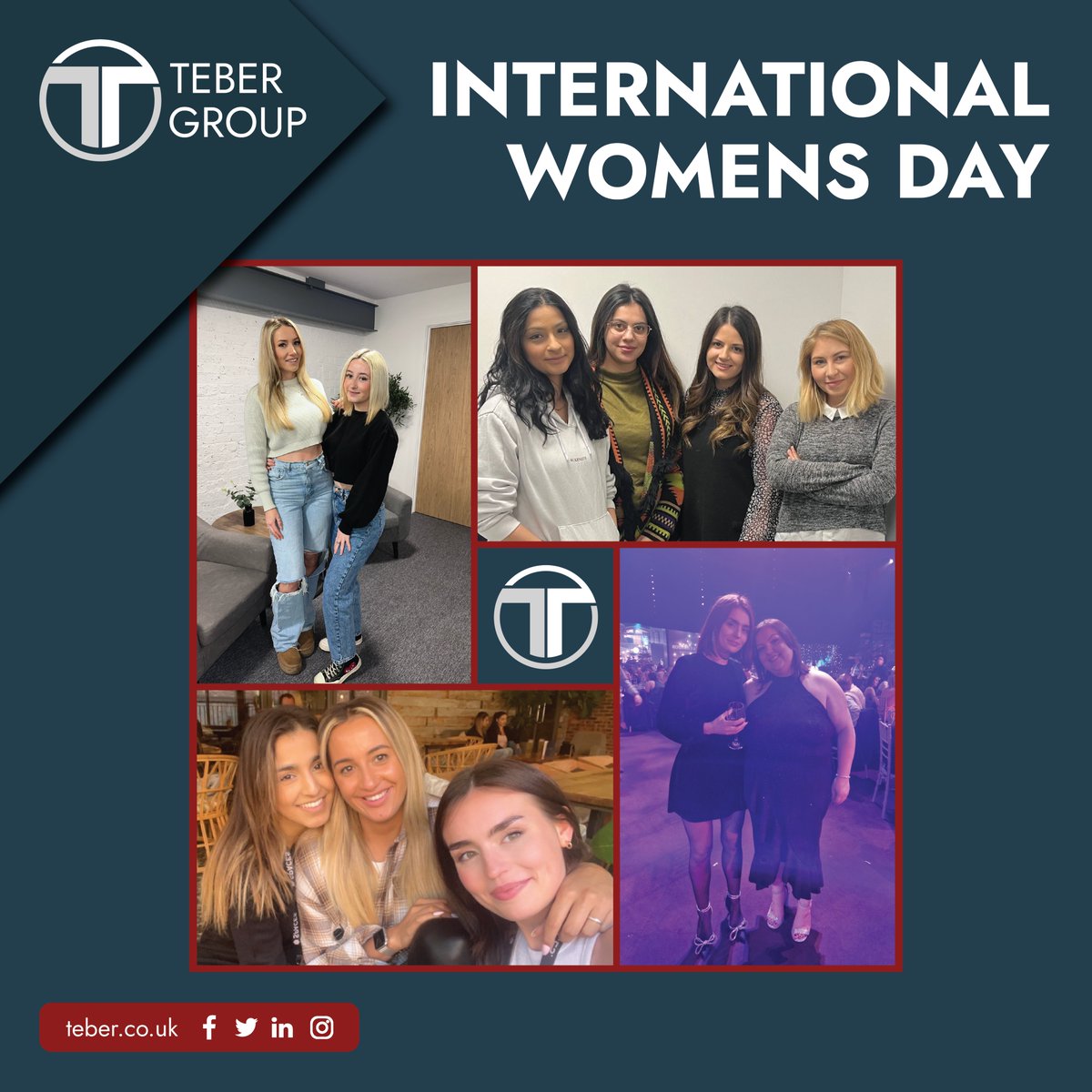 TeberGroup's tweet image. Happy #InternationalWomensDay

Today, we are not only celebrating the fantastic women that work for the Teber brands, but also all the women around the world❤️

#IWD2023 #recruitment