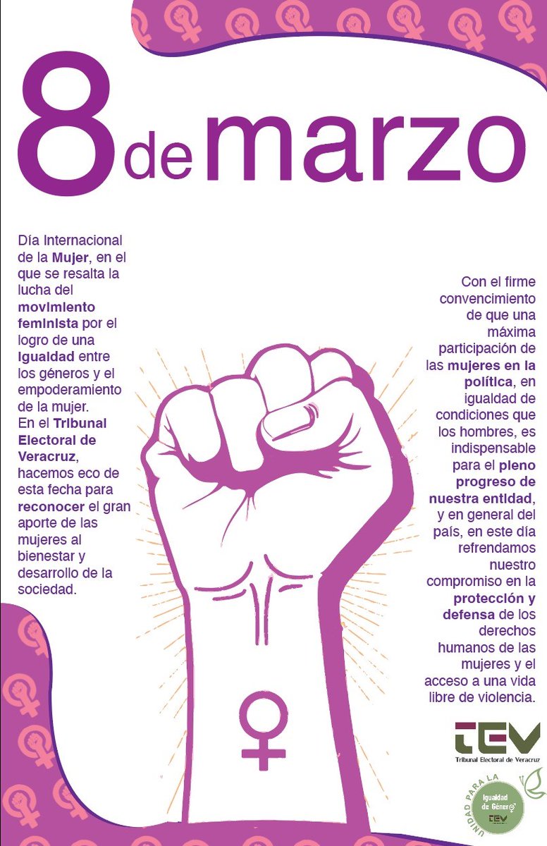 #8M2023
#DiaInternacionalDeLaMujer 
<a href="/TEVeracruz/">TEVeracruz</a>
Ahora que estamos juntas, ahora que si nos ven.