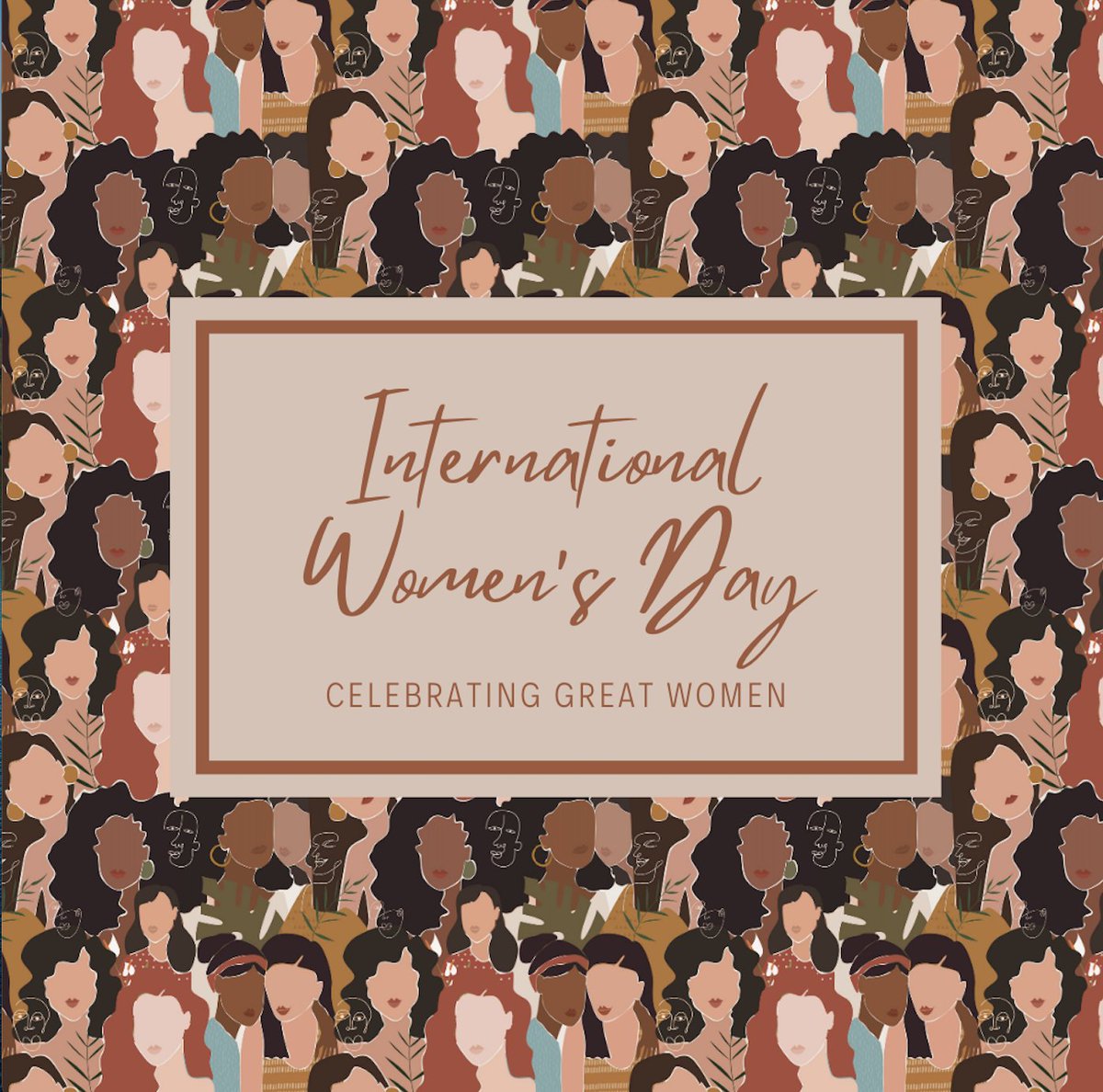 Celebrate International Women's Day today, March 8th #EmbraceEquity
