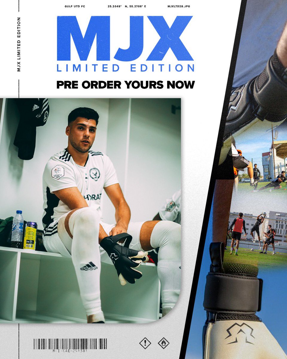 💥MJX Edition Pre-Order💥

We are delighted to announce that we will be offering pre-orders on our latest MJX Limited Edition Range 🧤⚽️ 

Keep an eye out for ‼️6PM‼️

cat-gk.co.uk

#FearLessDominateMore