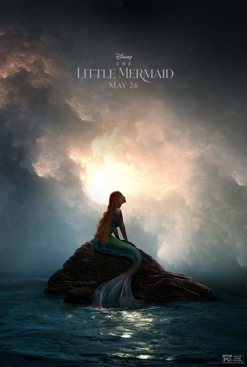 Check out the new poster for Disney's #TheLittleMermaid and see the official trailer debut during the #Oscars this Sunday on ABC!