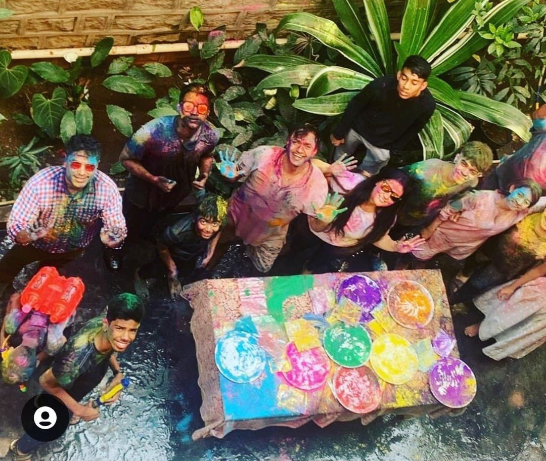 Happy Holi ! Fun moments with family and friends ❤️