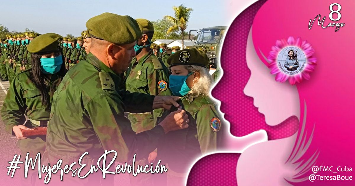 La mujer cubana es amor y entrega a  la vida.
#MujeresEnRevolucion