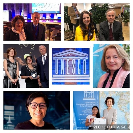 DelegamexUNESCO's tweet image. Todas ellas nos enorgullecen por su compromiso en favor de la igualdad de género desde sus diferentes ámbitos. Desde @DelegamexUNESCO  trabajamos para mejorar las oportunidades de las #mujeres 🌎 y promover la participación de profesionistas 🇲🇽 en las tareas de @UNESCO_es.