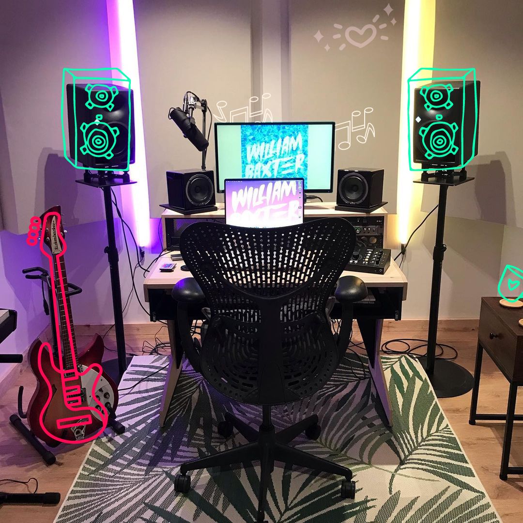 mainyardstudios's tweet image. Look at this hot new set up by Mainyarder @williambaxtermusic 🔥🔥🔥 He totally revamped this empty sound studio and made it his own 😎🌪⚡️

#musicstudio #soundstudio #studio #leytonmidland #walthamforest #leyton #mainyarder #music #creativeentrepreneur