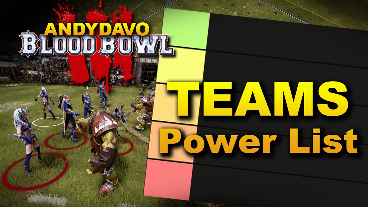 Ever wondered what the most powerful team in Blood Bowl is?
Check this out!

youtu.be/TfMkSHqgq-w