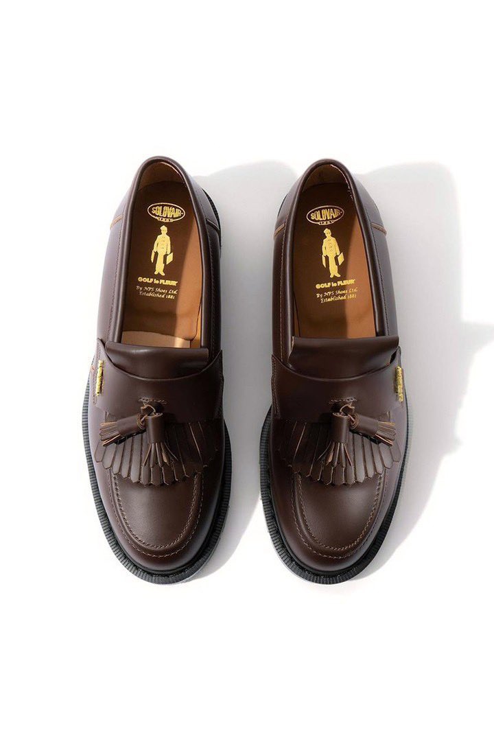 StreetFashion01's tweet photo. Tyler, The Creator’s Le FLEUR* x Solovair Tassel Loafers (2022) https://t.co/hTi6kViqjh