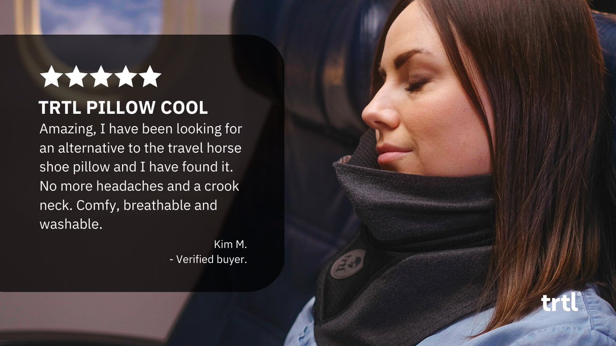 Our favourite kind of review 🤩. Our main aim as a company is to help provide our community of travellers the most comfortable journey possible so that you can make the most of your destination wherever that may be 🐢

#trtl #trtltravel #travelessentials