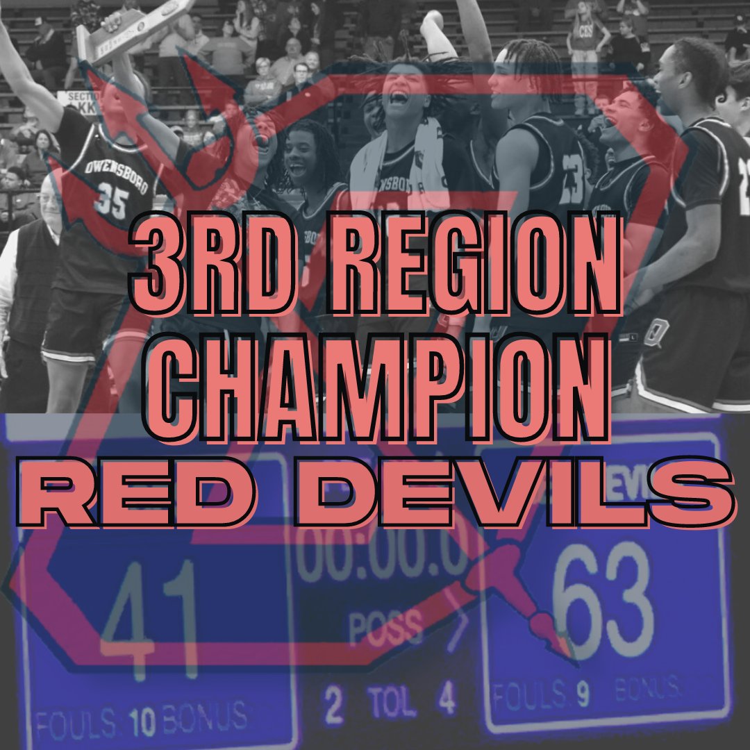DigitalDevil1's tweet photo. Congratulations to Coach Drake and the 2023 3rd Region Champion Owensboro Red Devils! #RuppBound #FILD https://t.co/IOz9RP0TGc