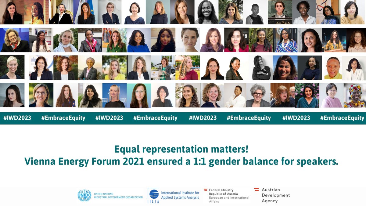 #IWD2023 #EmbraceEquity 

Closing the gender gap is crucial for women & girls to realize their full potential in building a sustainable energy future for all of us.

Learn how VEF, proud cradle of the #GenderEnergyCompact, fosters a gender-just transition➡️bit.ly/3J49RAf