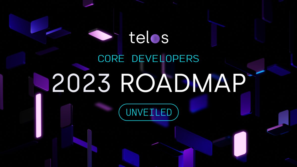 Our new TCD #Telos blockchain #Roadmap is now LIVE and ready to take Telos to the next level! 📈⬆️

2023 is going to be an absolutely massive year for Telos, and you won't want to miss out on what we have in store for you! 🚀

Read the article now! 👇
🔗 loom.ly/wt6bij4