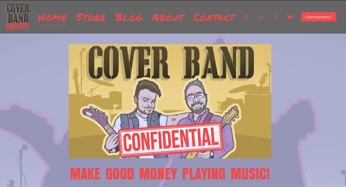 CoverBandConfid's tweet photo. ALL NEW Cover Band Confidential Website (Discount Code inside) - https://t.co/zBsixZaE6w https://t.co/CYCQQRiHY4