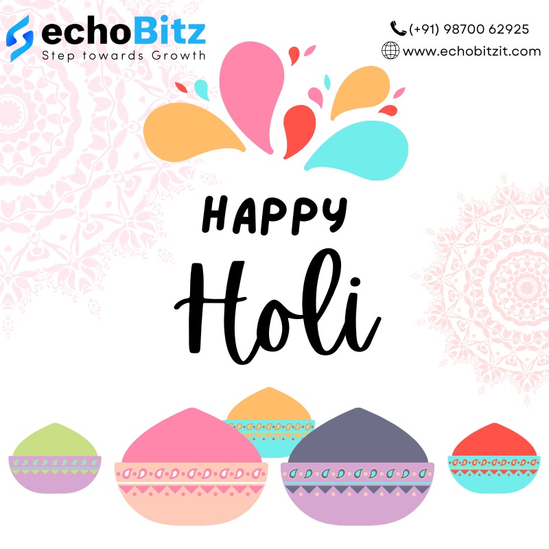 echoBitzIT's tweet photo. 🥳Wish you all Happy Holi..🤩May your life fills with lots of colors Joy and Love..Happy Holi🎊🎉

#happyholi #festival #echoBitz #echoBitzIT #jobs #ahmadabad #gandhinagar https://t.co/vP6pkjHJM5