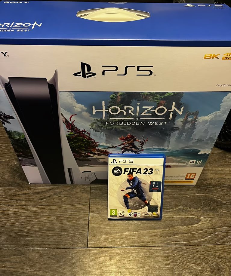 GIVEAWAY🚨

If Messi or Kane score tonight, we’re giving away a PS5 with FIFA 23 and Horizon! 

To enter, all you need to do is retweet, and 1 lucky winner will be picked after the games!