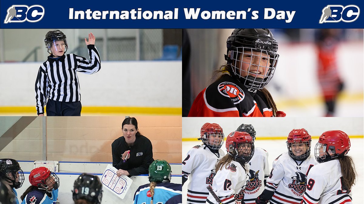 Today is International Women’s Day! We recognize and celebrate, today and every day, all of the women who help make our sport stronger, both on-and-off the ice.
