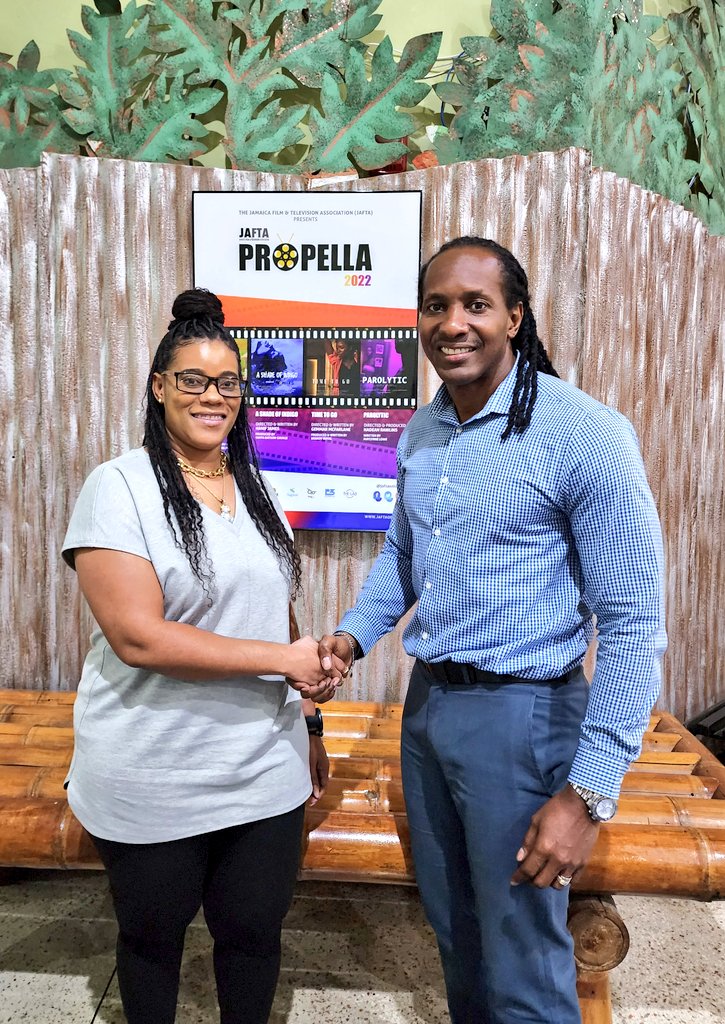 Highlighting #Jamaica's film champion Sosiessia Nixon as we celebrate International Women's Day - DigitALL: Innovation and Technology for Gender Equality. Her short film #RawMaterials has won 11 int'l awards and is nominated for an OSCAR! Historic 💯🇯🇲 we salute you! 👏 #IWD