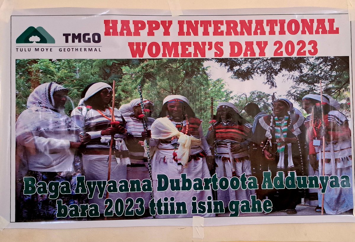 Happy International Women's day 2023, which is celebrated with a theme  #EmbraceEquity 
#InternationalWomensDay 
#womenempowerment #Ethiopia 
#Renewableenergy #Climatechange