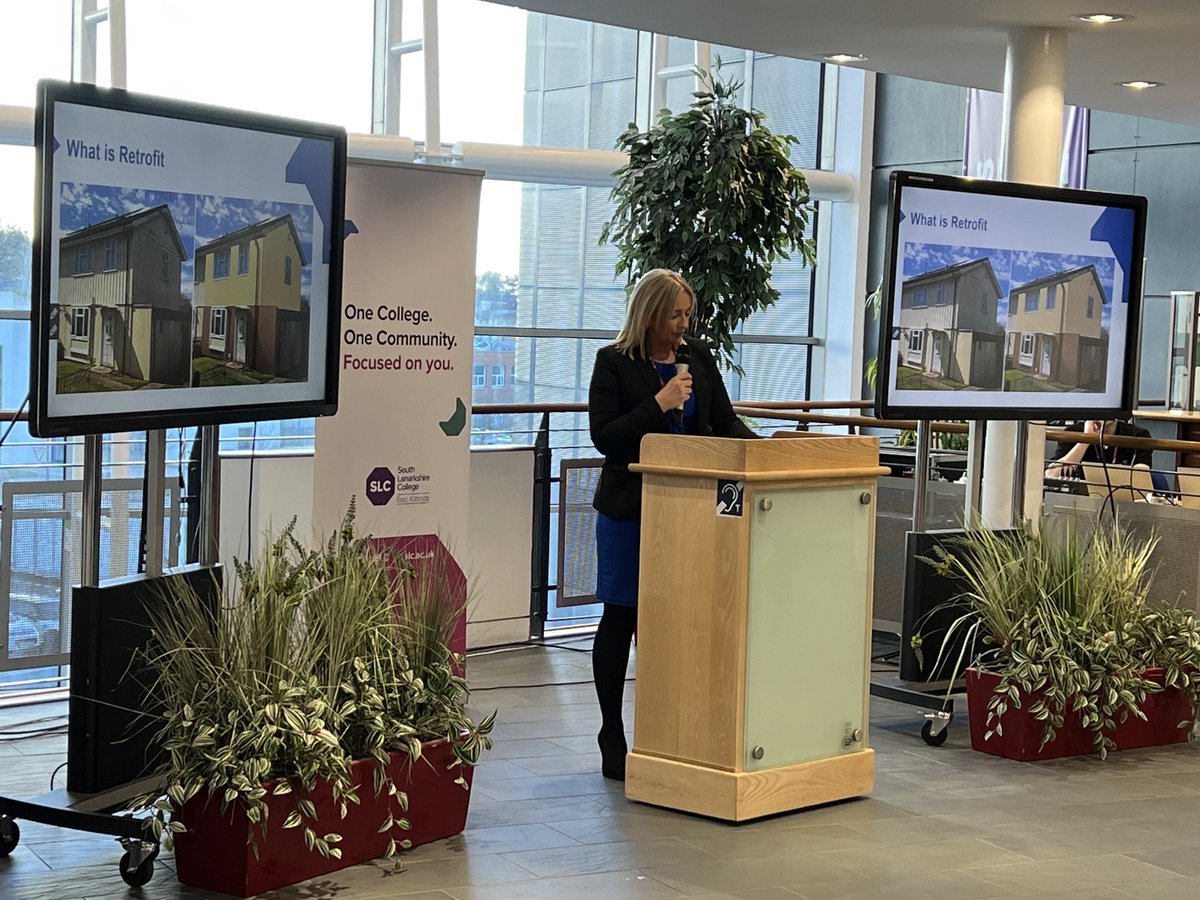 ⁦<a href="/NicolaMurr/">nicola murr</a>⁩ speaking ⁦<a href="/SLCek/">South Lanarkshire College</a>⁩ Future Jobs event