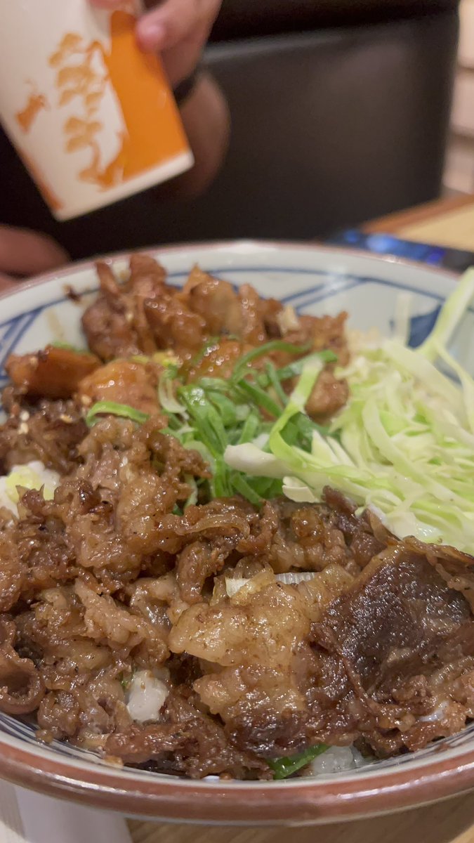gastroadv_PH's tweet photo. Marugame Udon 
Eastwood Mall

What we did order are: 
Chicken and Beef Donburi
Curry Udon
Chicken Karage
Fried Tamago 

#marugameudon #GAPH #gastronomicaladventures #udon #curry #donburi #wheretoeat #Japanesefood 
#gaph https://t.co/i5loOCFxFM