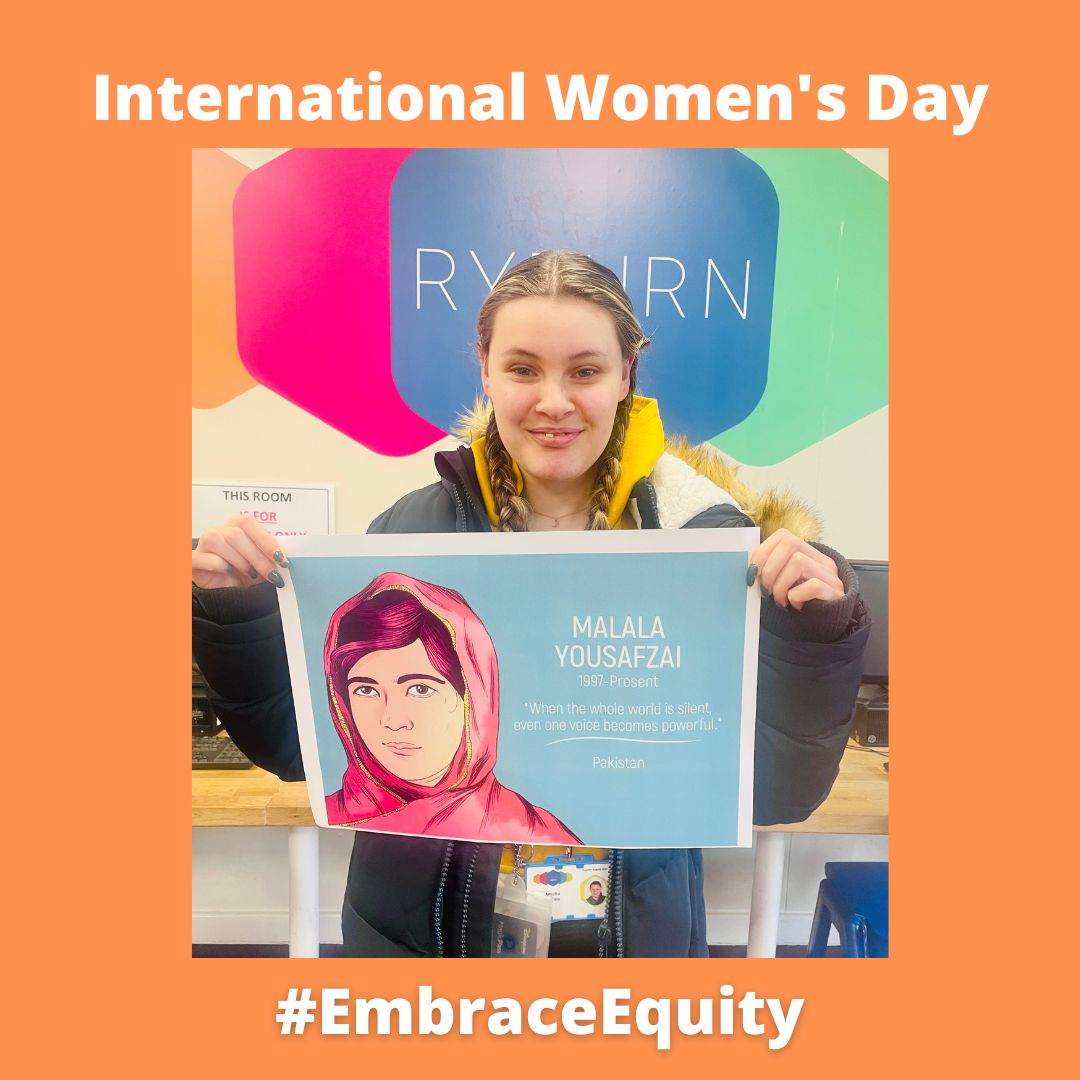 Ryburn Sixth students have been supporting International Women's Day by celebrating inspirational women both past and present.