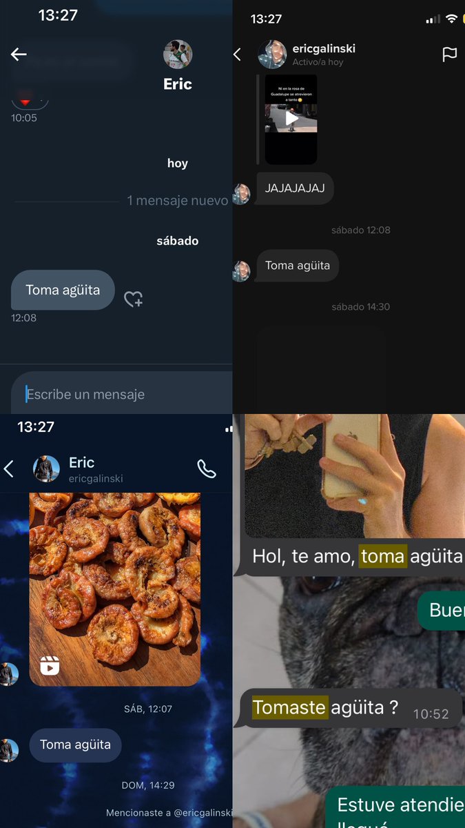 Camipe8's tweet photo. Les deseo que todos tengan a alguien que les recuerde tomar agüita @Eriicg 🤍 https://t.co/1rR3KTyltP