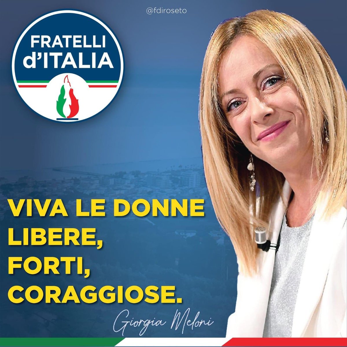 Viva le donne 

Libere,
Forti, 
Coraggiose.

🇮🇹
#8marzo