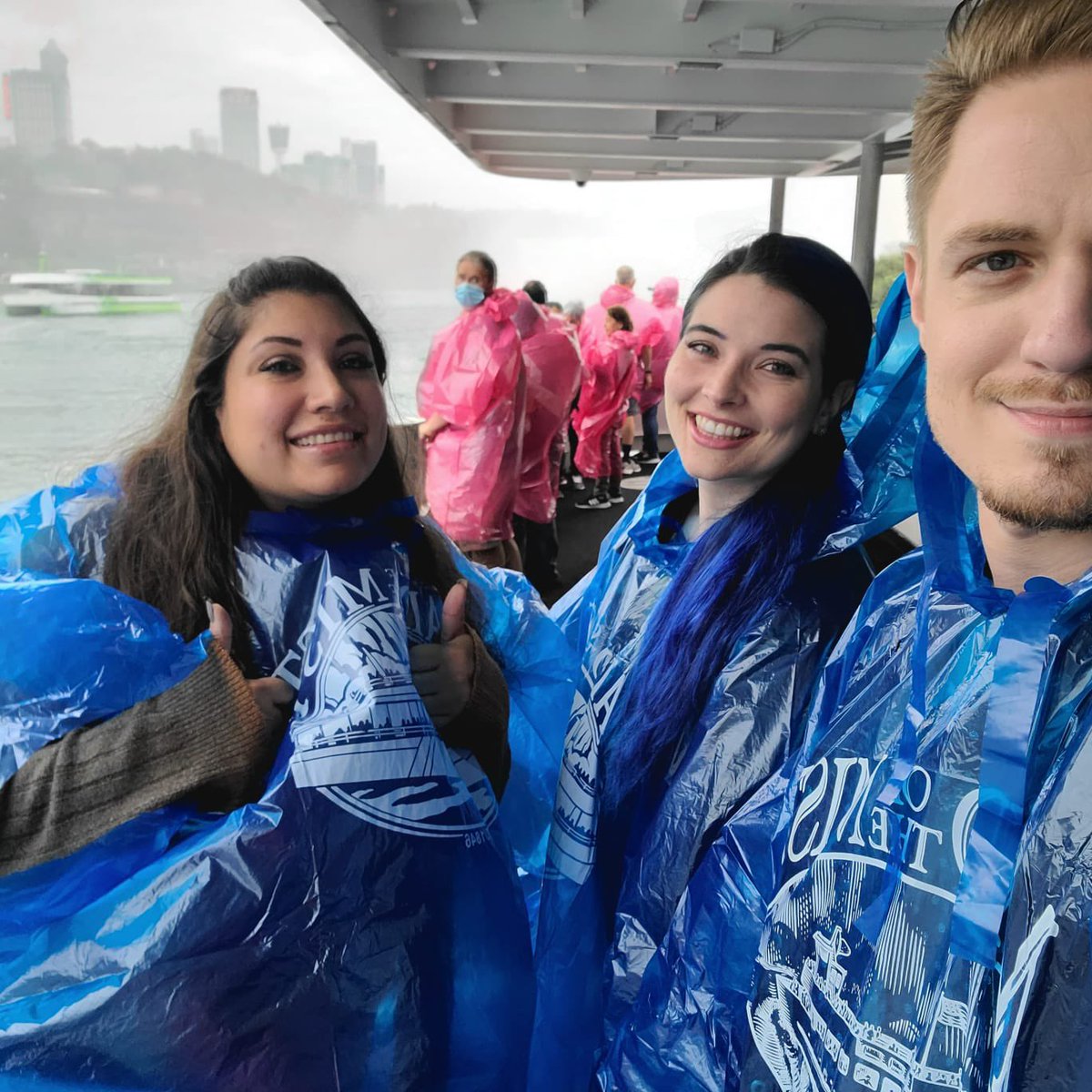 animatedhello's tweet photo. All aboard the Maid of the Mist!
#commercial #tourism #filmfam #niagarafalls #friends #maidofthemist #waterfall #wonderoftheworld #heatherdunham #actors #buffaloactors #bts #smile #behindthescenes https://t.co/kuA2hDwBPY