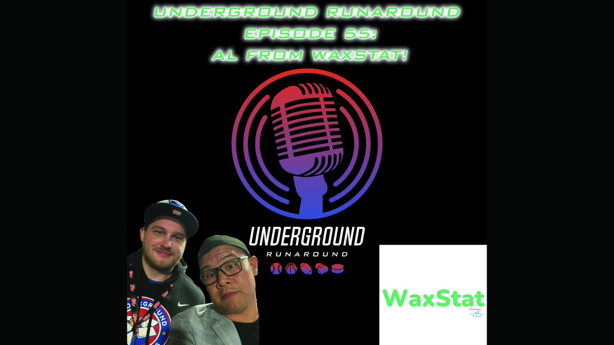 UGRunaroundPod's tweet photo. Tonight @ 8 PM CST! Allan from @waxstat is going to join us!
https://t.co/WXEvTcOWEH
Audio platforms will be available a few hours after the show!
#UndergroundRunaround #Podcast #WaxStat #TheHobby #Live https://t.co/FVvcjx0rOJ