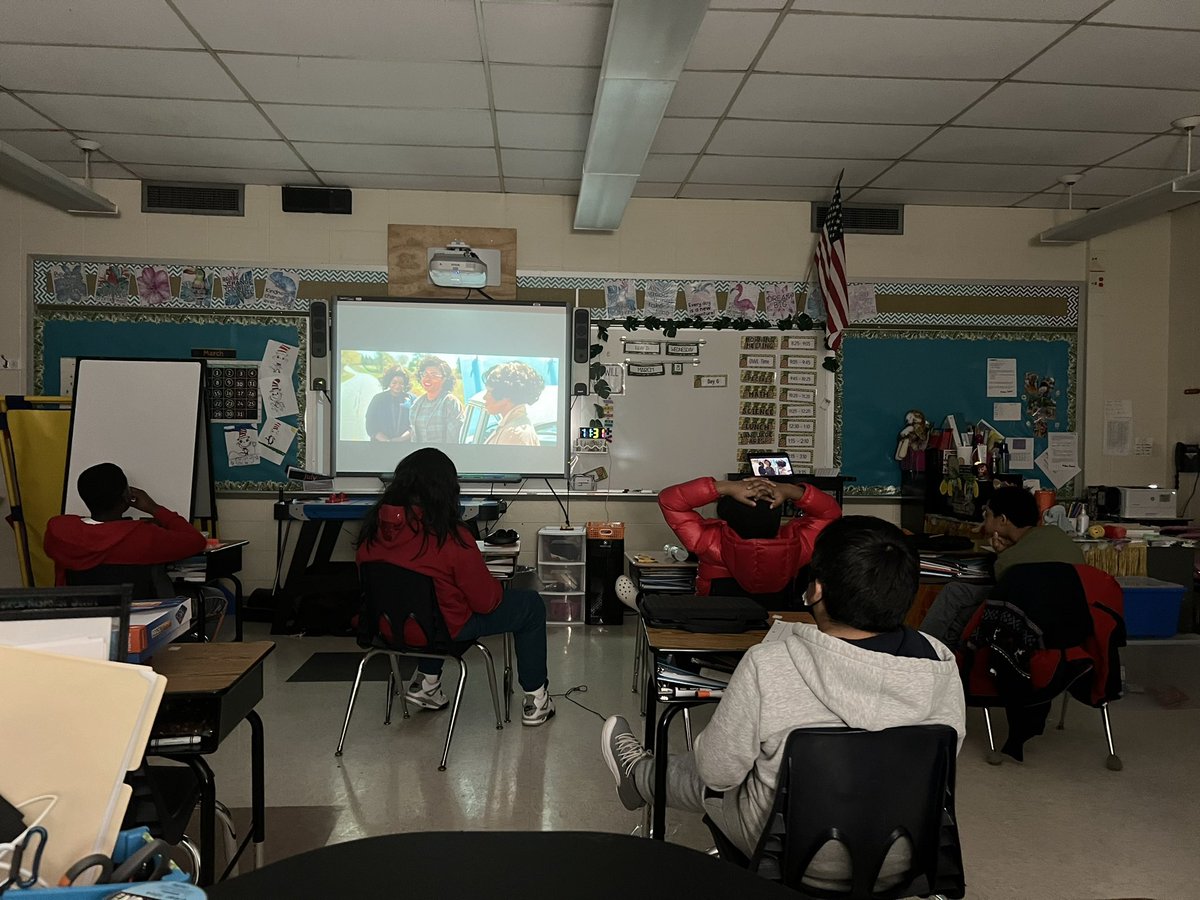 nflaherty10's tweet photo. Celebrating #InternationalWomenDay2023 -class of 6 boys learning about our #hiddenfigures @lisshines https://t.co/32KfrumwA2