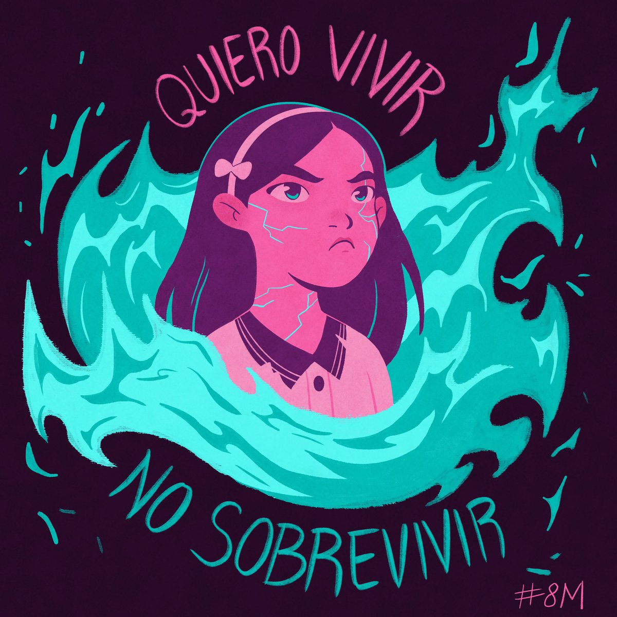 elygalvar's tweet photo. #8M
Ante la violencia imperante contra las mujeres, hoy hay que alzar la voz por todas las que ya no están. 
Ni una más, ni una menos.🔥💜
.
#diainternacionalmujer #diamujer #niunamas #mexico https://t.co/LbNhiISzmZ