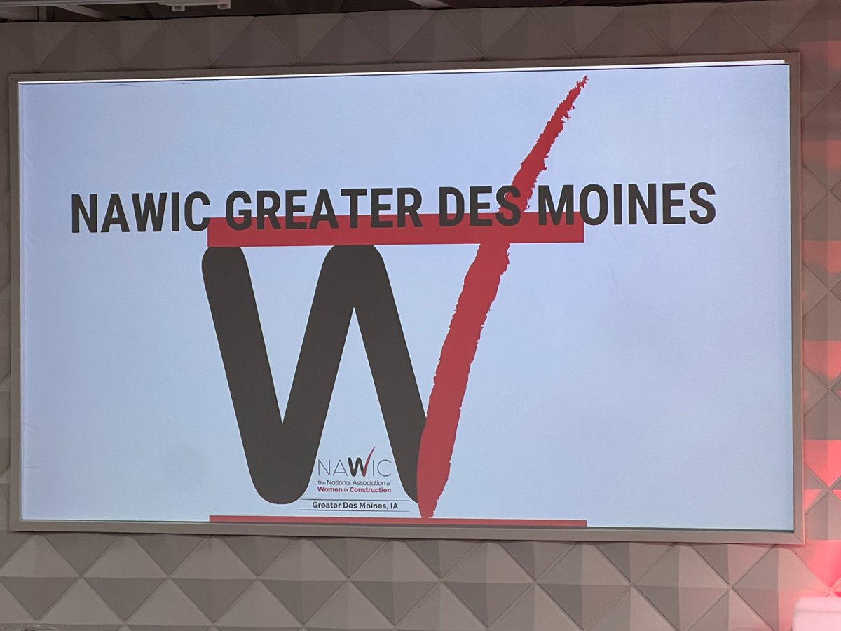 Stahl Construction is proud to support women in construction as a sponsor of NAWIC DSM's 60th Anniversary and by attending the excellent DEI presentation by Claudia Schabel! #womeninconstruction #womeninconstructionweek #NAWIC