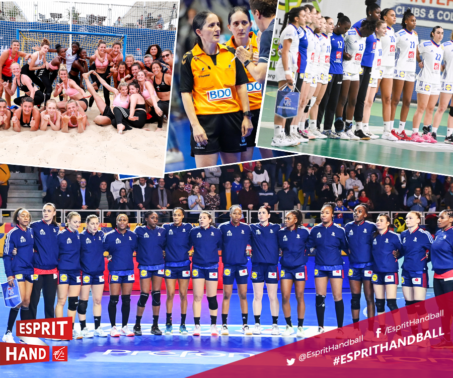 EspritHandball's tweet photo. A l'occasion de la #JourneeDesDroitsDesFemmes, c'est l'occasion de mettre en avant toutes les femmes de la famille du handball !
A celles qui rendent ce sport aussi beau, qui transmettent, qui soutiennent, qui dirigent... à toutes : Merci !
Toutes #FemmesDeTalent 🤾♀️🤾♀️ https://t.co/C6jyZ1YsgQ